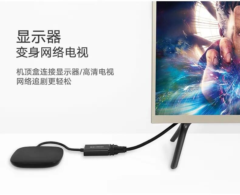 Ugreen UG40233MM102TK Màu Đen Bộ chuyển HDMI sang VGA vỏ nhôm - HÀNG CHÍNH HÃNG