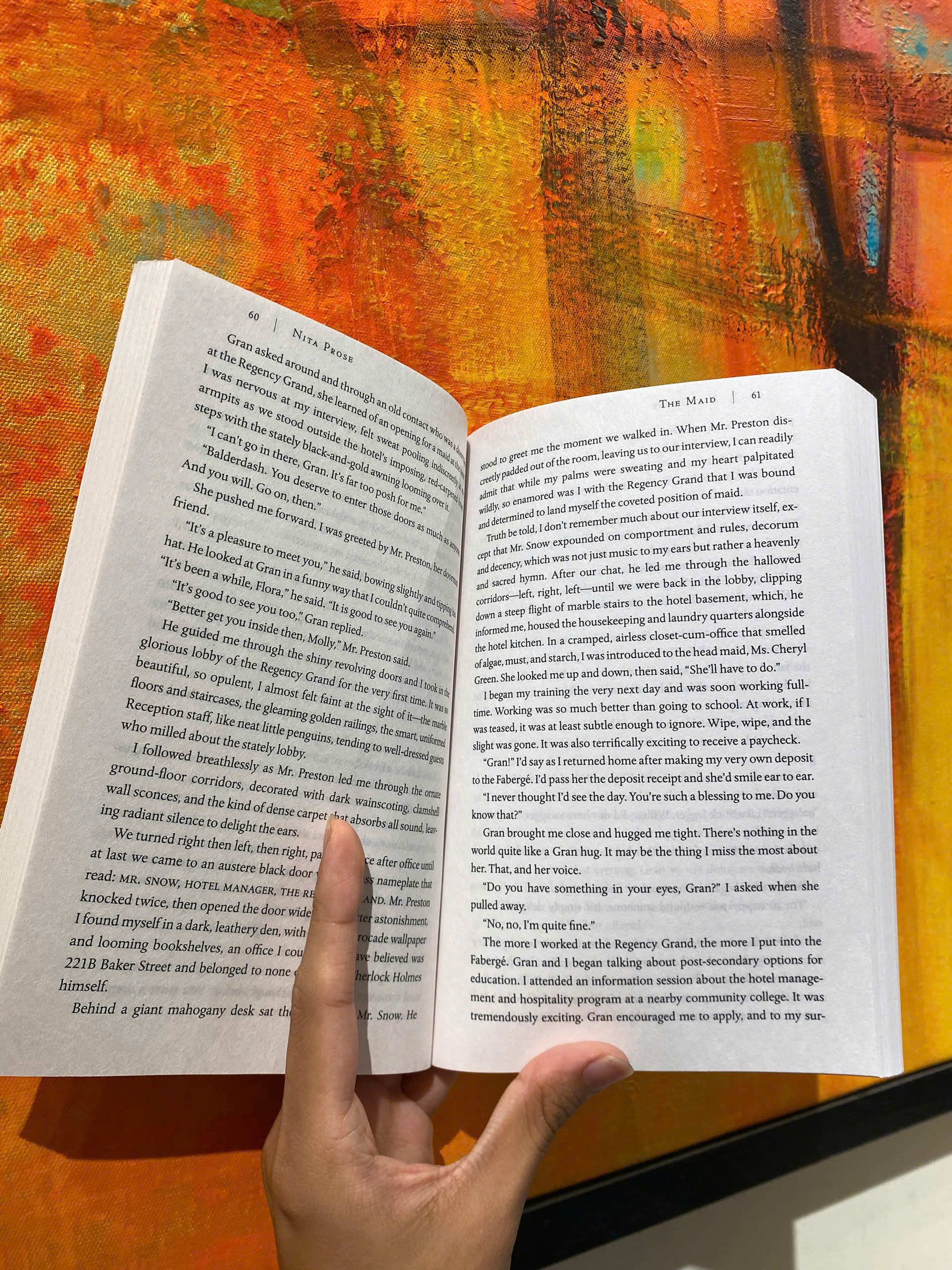 Sách - The Maid: A Novel (from the series Molly the Maid) by Nita Prose - Sách Ngoại văn Tiếng Anh