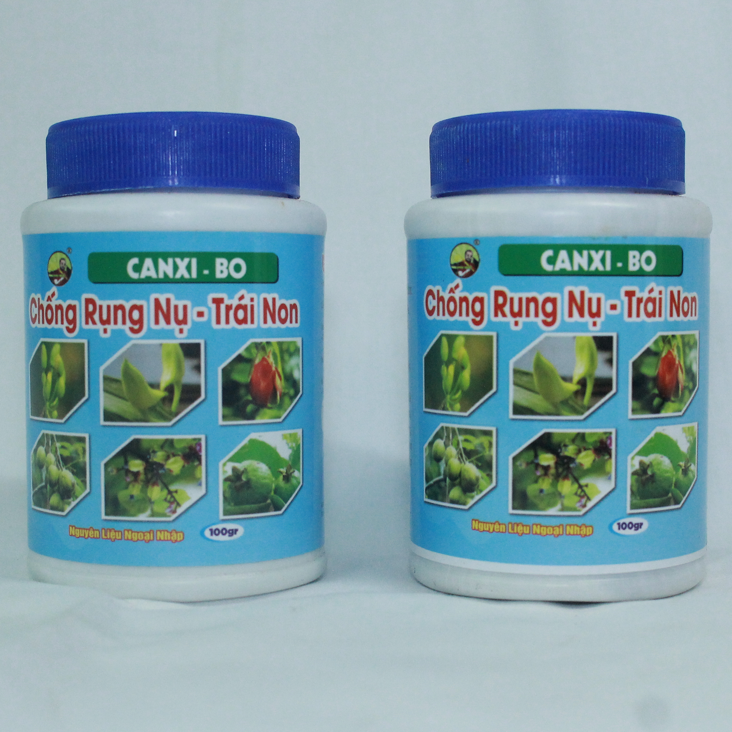 Phân bón trung lượng CANXI - BO hũ 100gr - Chống rụng nụ, rụng trái non - Tăng đậu trái - Dùng cho cây cảnh, cây ăn quả