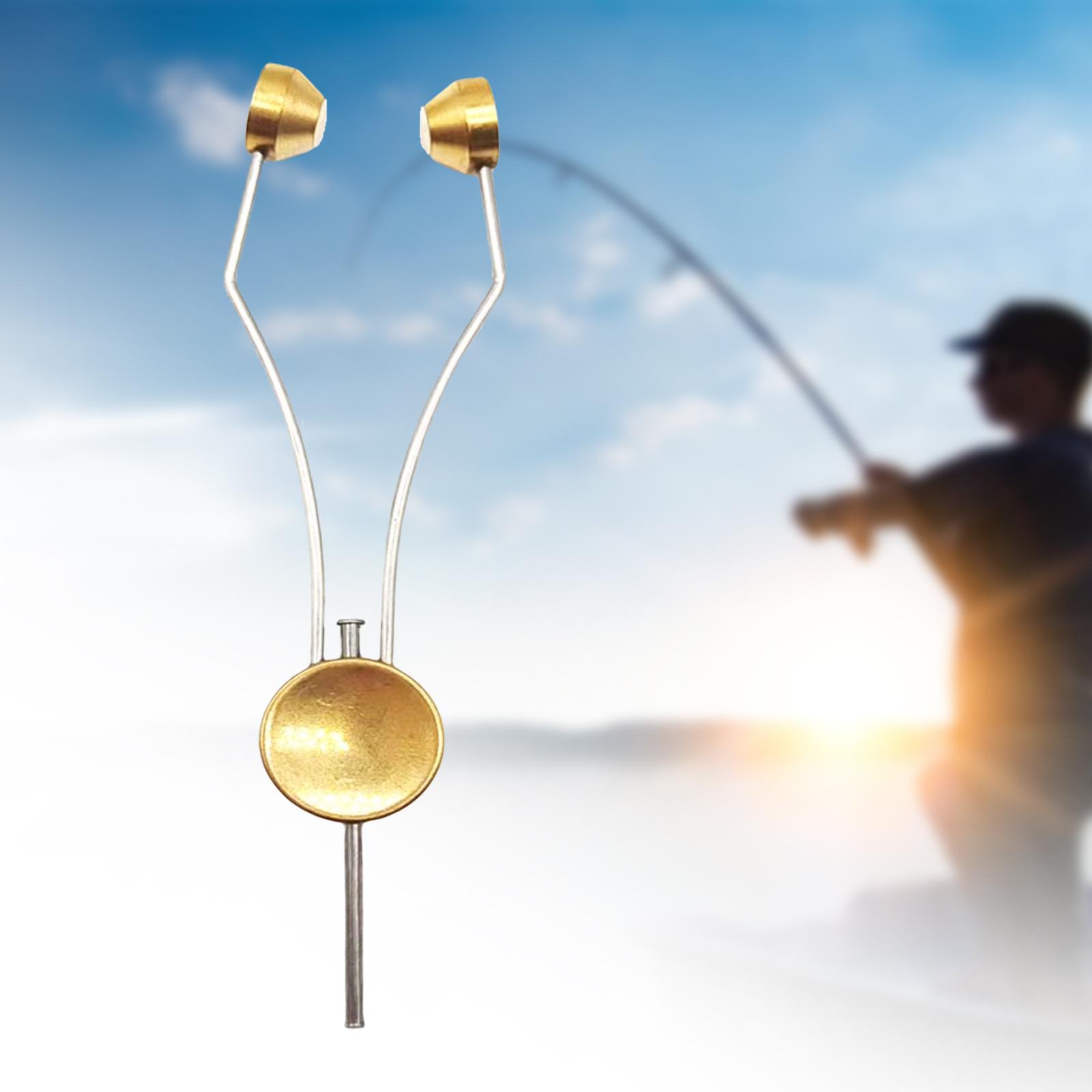 Fly Tying Bobbin Brass Foldable Trash Can Bobbin Holder Tying Tools for Fishing