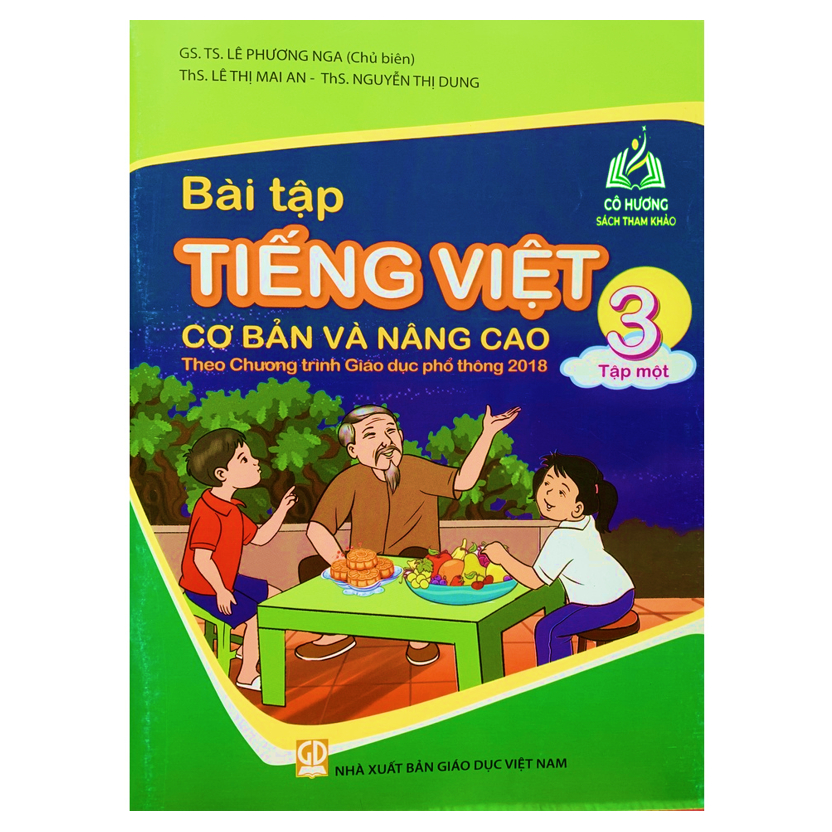 Sách - Bài tập Tiếng Việt lớp 3 tập 1 cơ bản và nâng cao