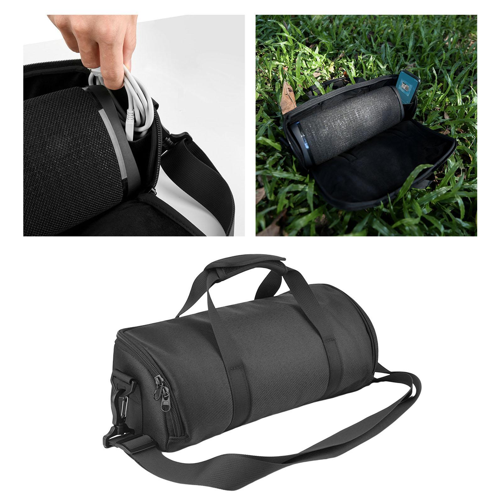Speaker Portable Storage Bag Detachable Shoulder Strap Handbag for Srs-Xb43