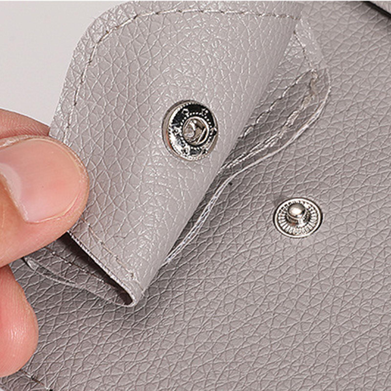 PU Car Sun Visor Organizer Card Slots Multi Pockets Auto SUV Pen Holder Sunshade Storage Bag for Cash Keys Auto Interior Accessories