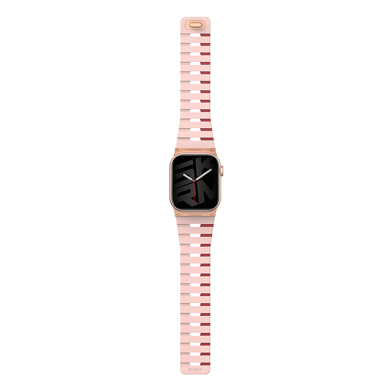 Dây Đồng Hồ Cho Apple Watch SKINARMA GEMINI Size 42/41/40mm Phối 2 Tông Màu Nổi Bật Khóa Nam Châm Liền Mạch Hàng Chính Hãng