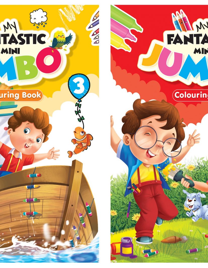 My Fantastic Mini Jumbo: Colouring Book 4