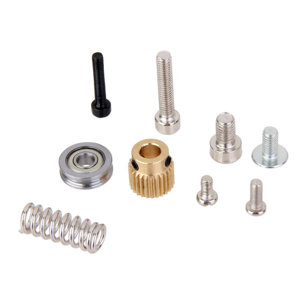3D Printer Extruder Aluminum Frame Block DIY Kit for MK8 Reprap i3 All Metal Normal