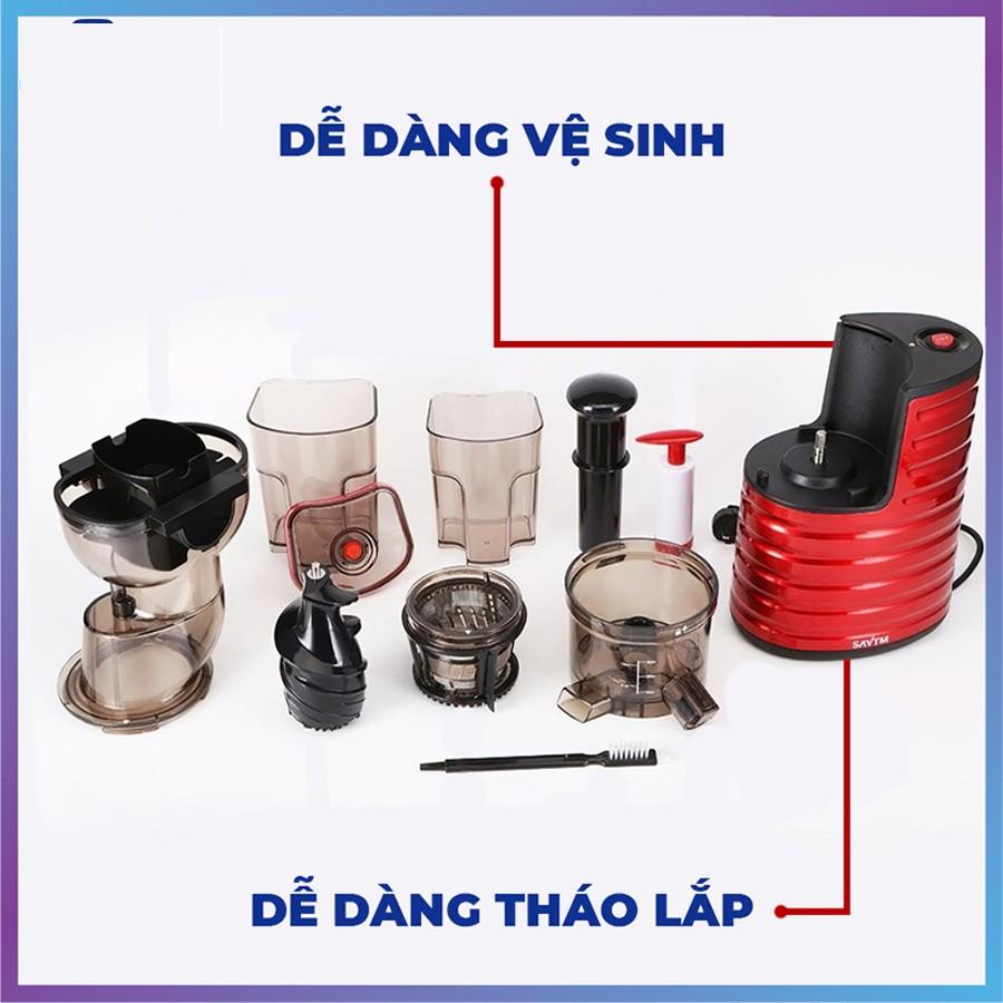 MÁY ÉP CHẬM CÔNG NGHIỆP SAVTM JE31 SIÊU KHỎE, Máy ép hoa quả trái cây nguyên quả - Hàng chính hãng