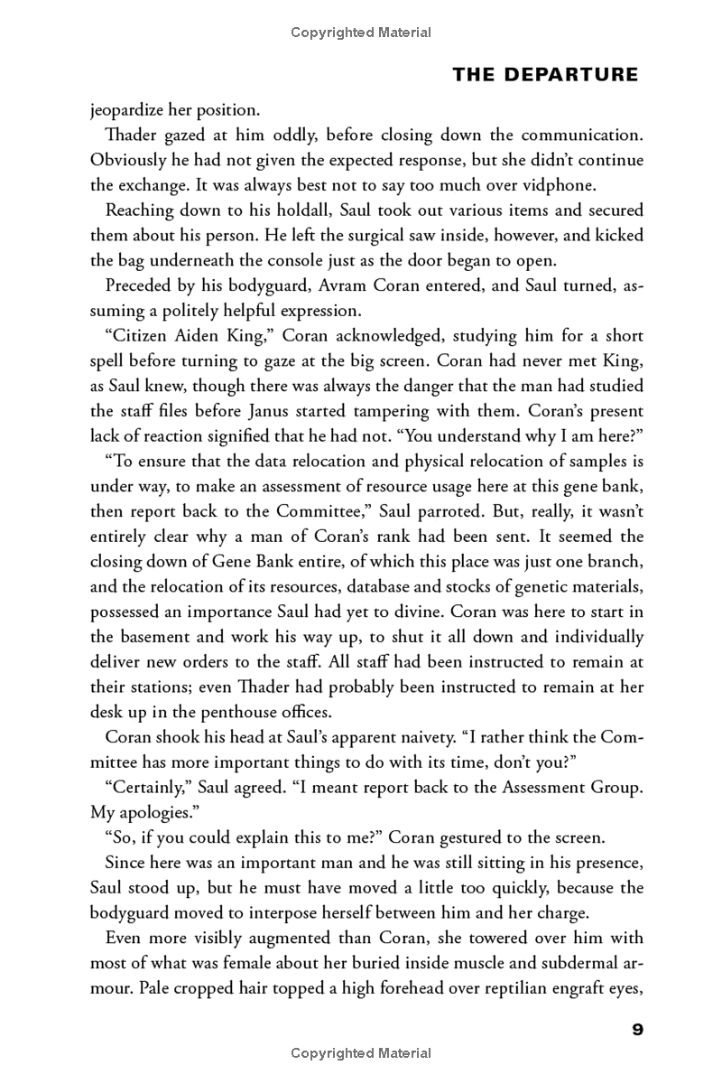 Sách ngoại văn: The Departure