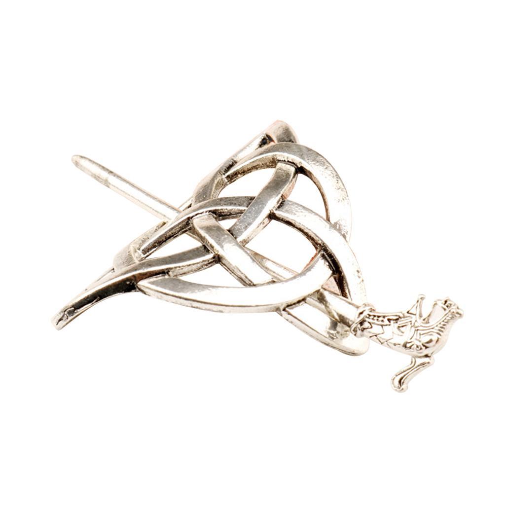 Men Knots Barrette pins Dragon Ornament