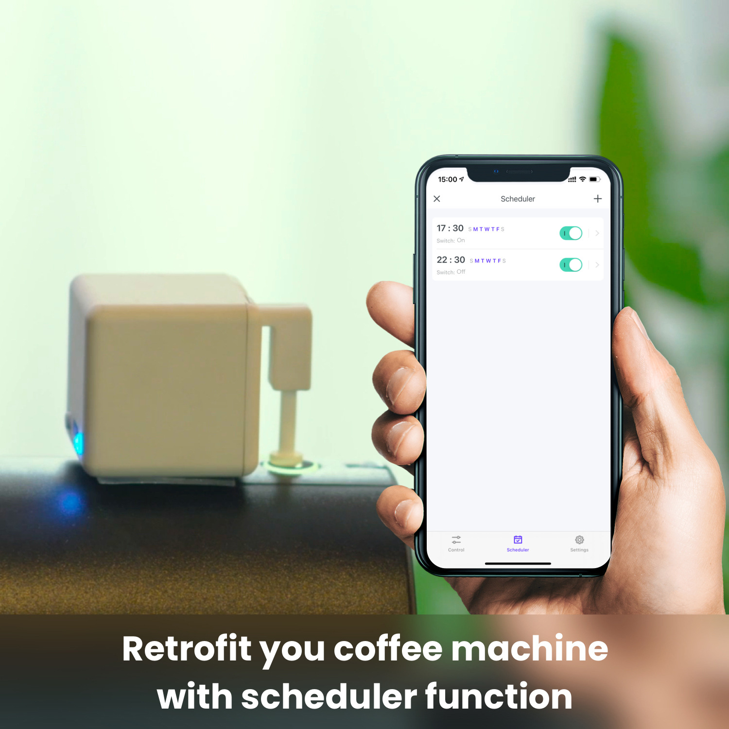 Công tắt nút bấm thông minh Smart Switch Button Pusher, Smart Fingerbot Switch