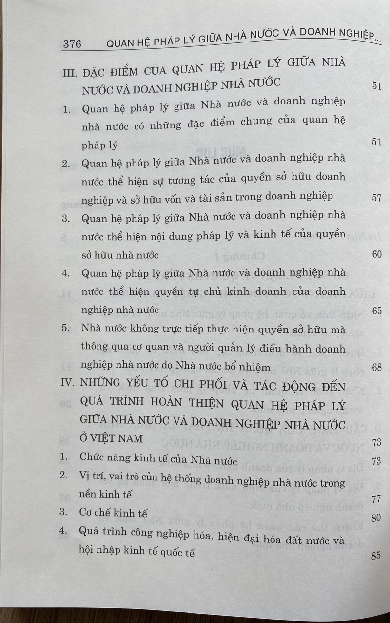 Quan Hệ Pháp Lý Giữa Nhà Nước  và Doanh nghiệp Nhà Nước  Trong Nền Kinh Tế Thị Trường Đinh Hướng Xã Hội Chủ Nghĩa