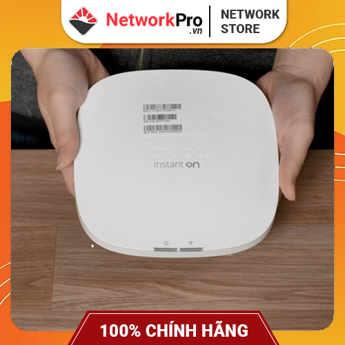 Bộ Phát WiFi Aruba Instant On AP22 Hàng Chính Hãng - Hỗ Trợ Chuẩn WiFi 6 Mới Nhất (Không Kèm Nguồn)