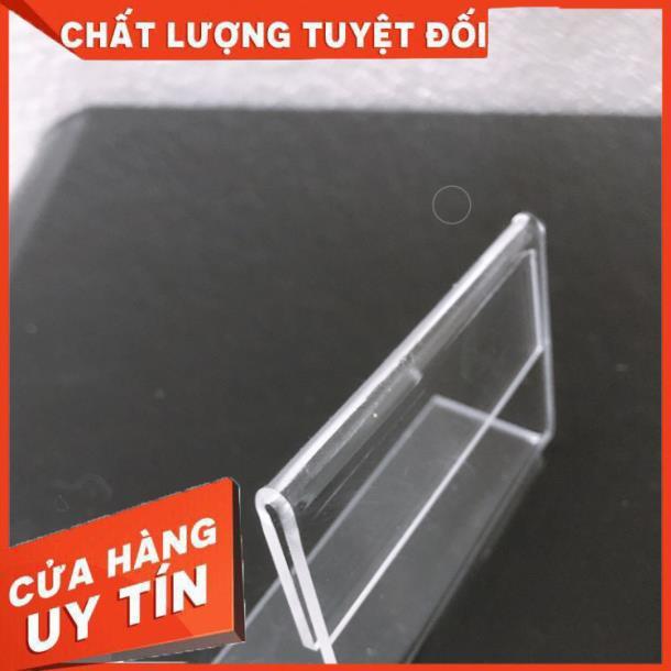 Menu mica chữ L size 6*8cm để bàn