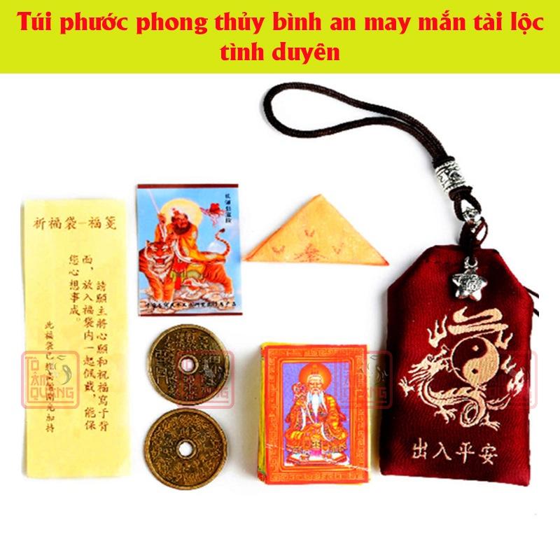 Túi phước may mắn phong thủy bình an tài lộc tình duyên - TÔ TÂM QUANG