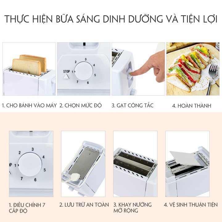 MÁY NƯỚNG BÁNH MỲ