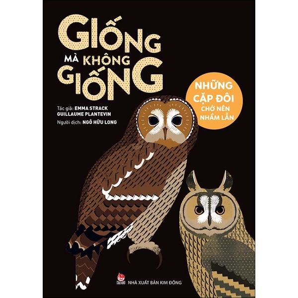 Sách Khoa Học _ Giống mà không giống, Những cặp đôi chớ nên nhầm lẫn