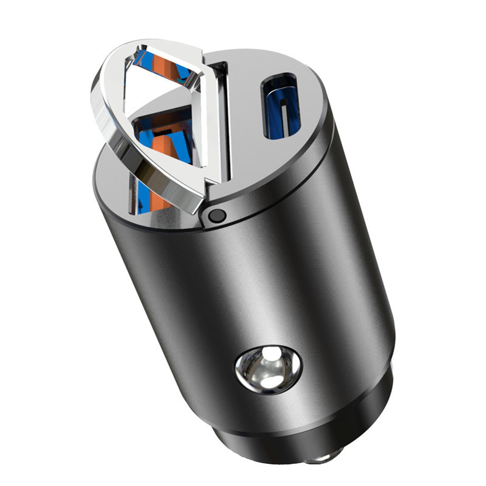 Car Phone Charger Adapter Durable Stable Quick Charge for Truck Car