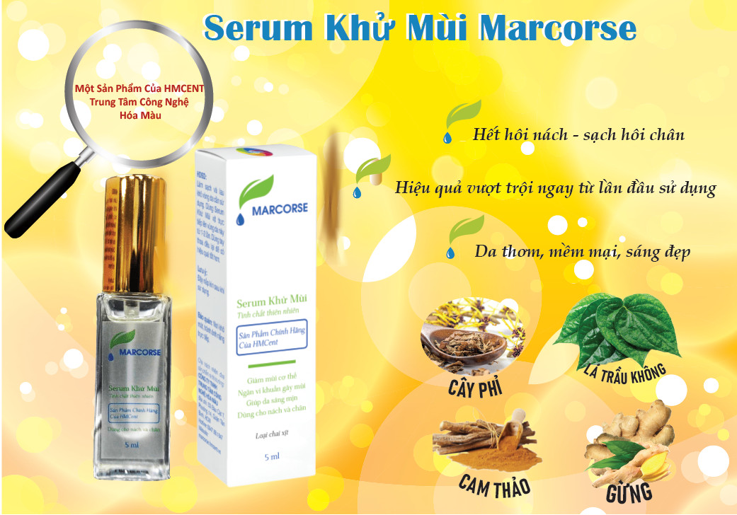 Serum khử mùi hôi nách Marcorse