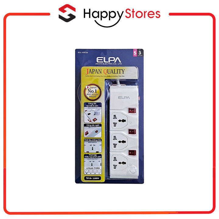 Ổ CẮM ĐIỆN ELPA ESL-VNI35