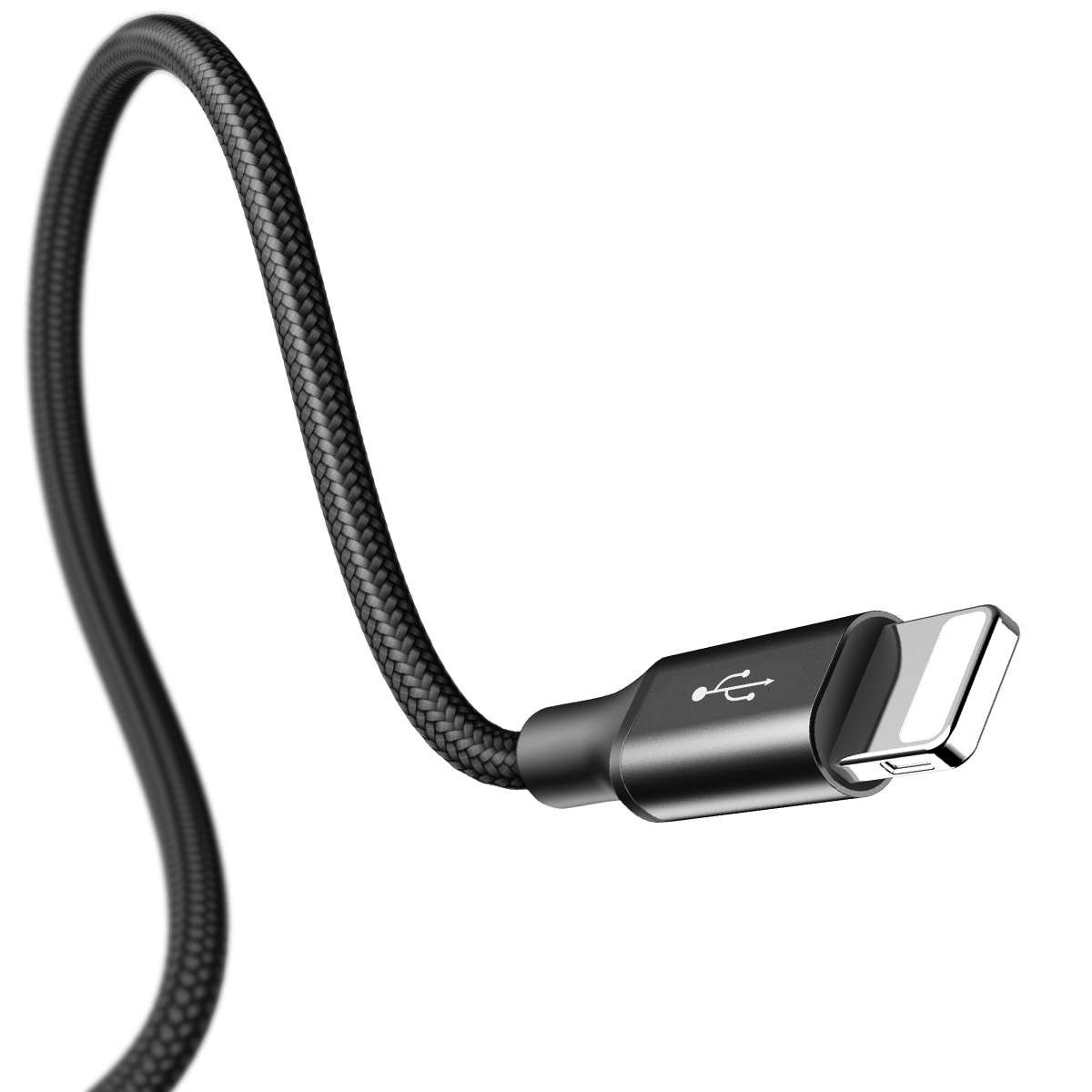 Cáp sạc và truyền dữ liệu tốc độ cao Baseus Rapid Series 3-in-1 Cable tích hợp 3 đầu hỗ trợ sạc nhanh 3A Fast charging vỏ dệt Nylon siêu bền - Hàng chính hãng