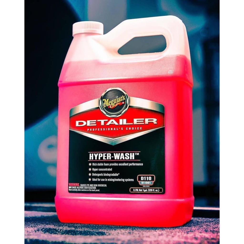 Meguiar's Xà phòng rửa xe tạo bọt - Hyper Wash Foaming Car Wash D11001 - 1 Gallon