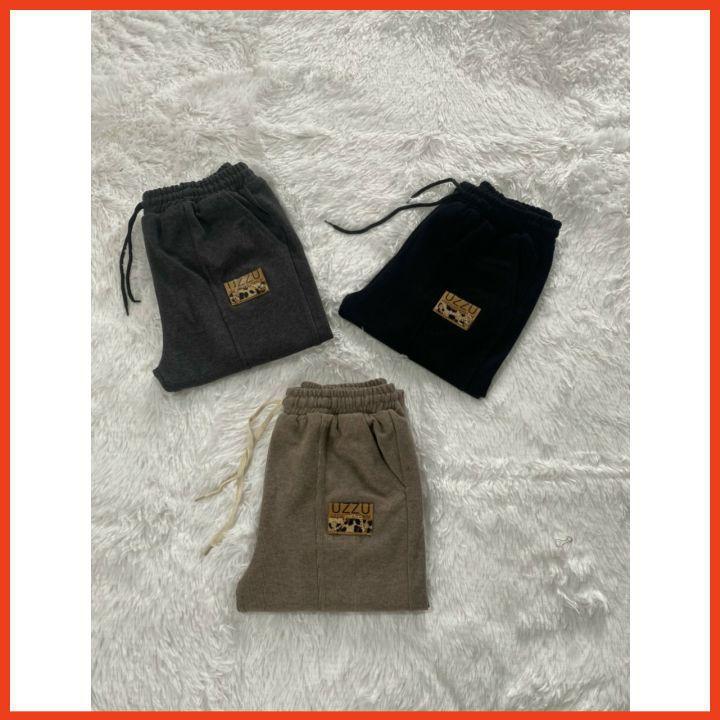Quần Jogger Bo Ống Thu Đông Nam Nữ Chất Umi Tăm Dày Đẹp - 91