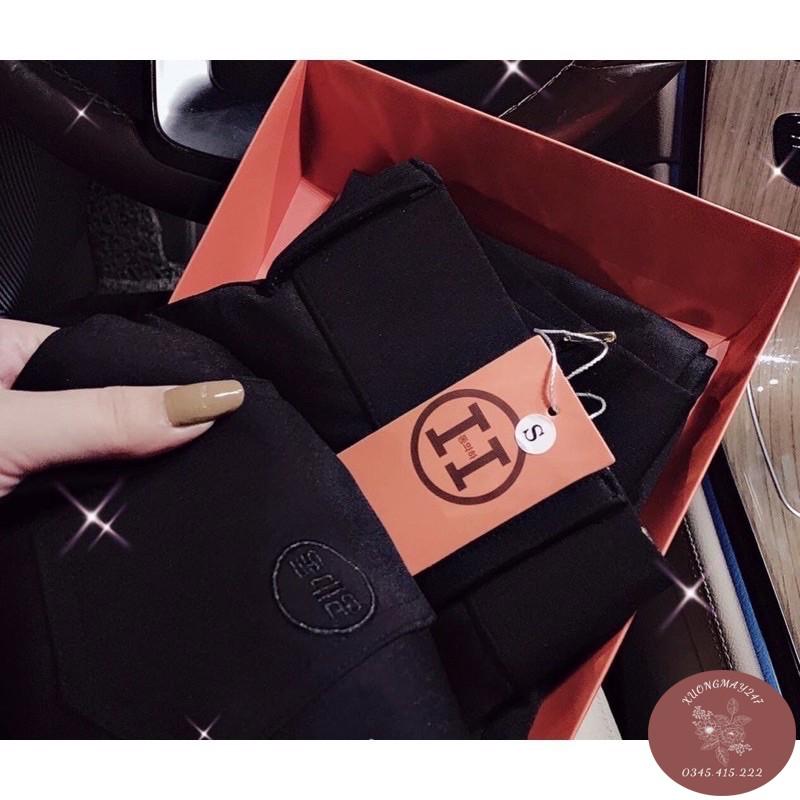 Quần Legging 2 Khuy Cạp Cao Gen Bụng Kèm Hộp