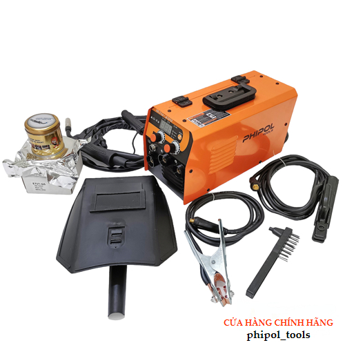 Máy hàn PHIPOL TOOLS MIG-200 siêu khoẻ, hàn không khí điện 220V, tặng kèm nhiều phụ kiện - Hàng Chính Hãng