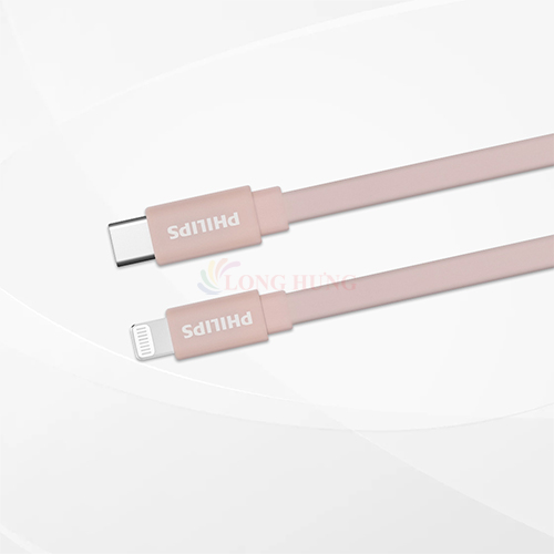 Cáp USB Type-C dành cho iP Philips MFI 1.2m DLC7546V/97 - Hàng chính hãng