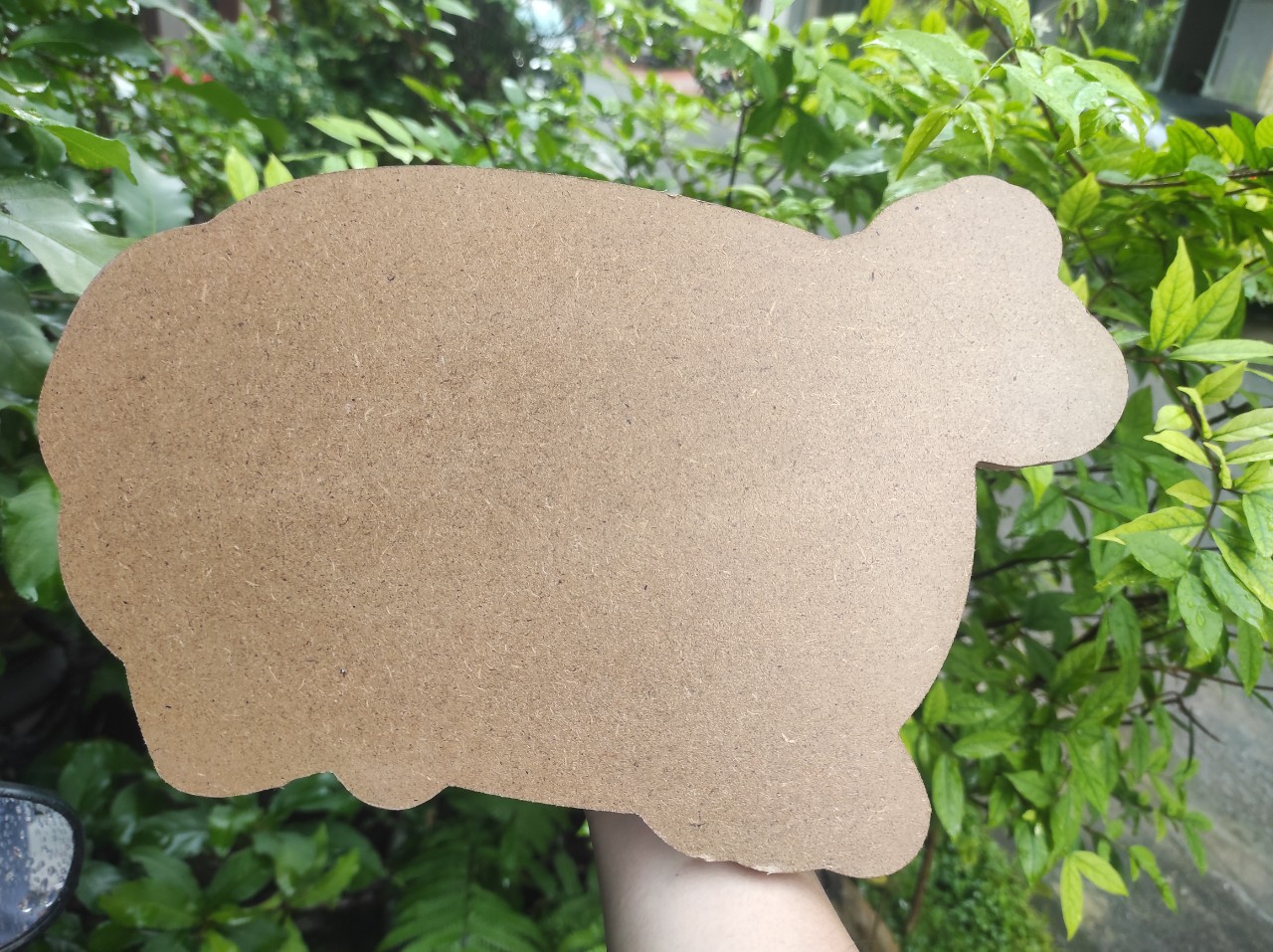 Đế Gỗ Lót Chảo Gang Làm Bò Bít Tết