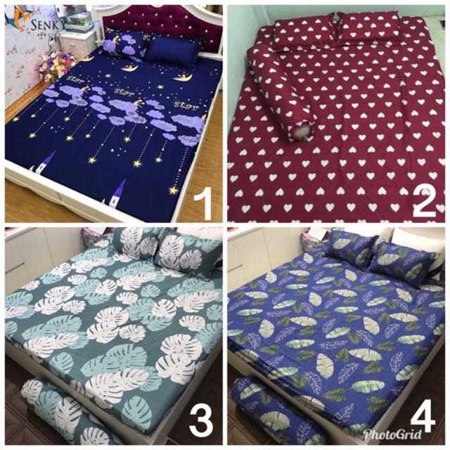 Combo Ga Chun Kèm Vỏ Gối Poly Cottong