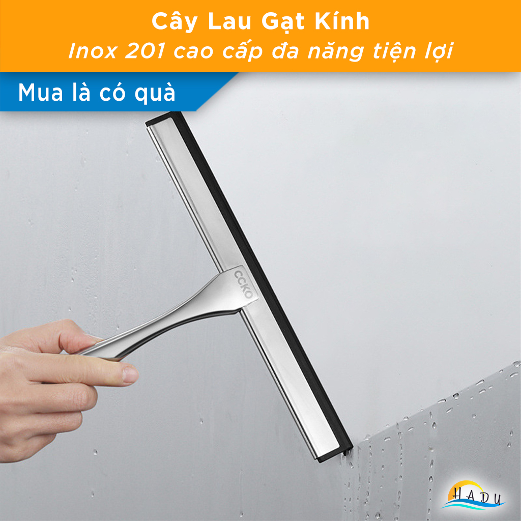 Cây Lau Gạt Kính Cầm Tay Inox Cao Cấp Đạt Chất Lượng Đức CCKO