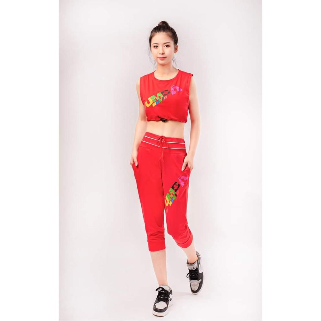 Đồ tập gym nữSet bộ zumba sành điệu xịn xò lên dáng chuẩn
