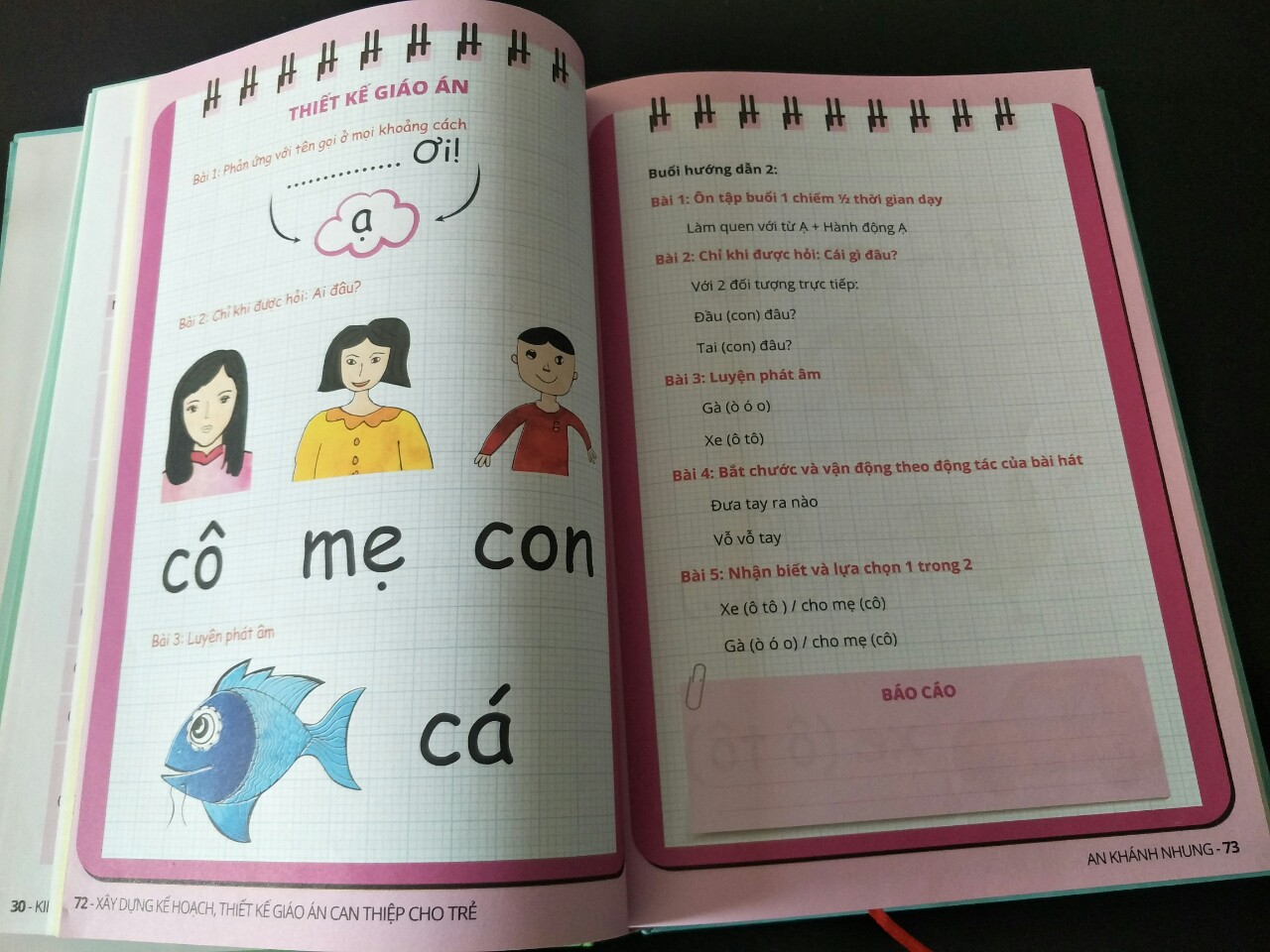 SÁCH KẾ HOẠCH DẠY TRẺ CHẬM NÓI - Tự Kỷ