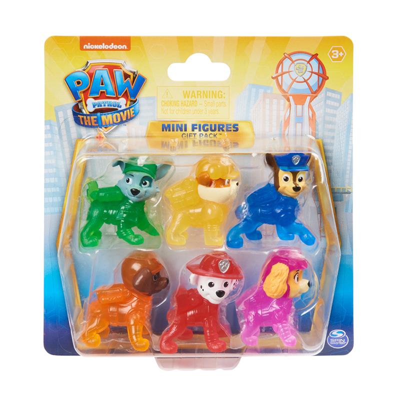 Đồ Chơi PAW PATROL Bô Mô Hình 6 Chó Cứu Hộ Mini The Movie 6060547