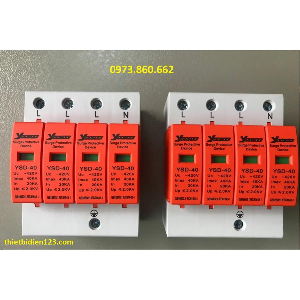 Combo chống sét DC 3P 1000V - ÁT DC 4P 1000V chất lượng tốt