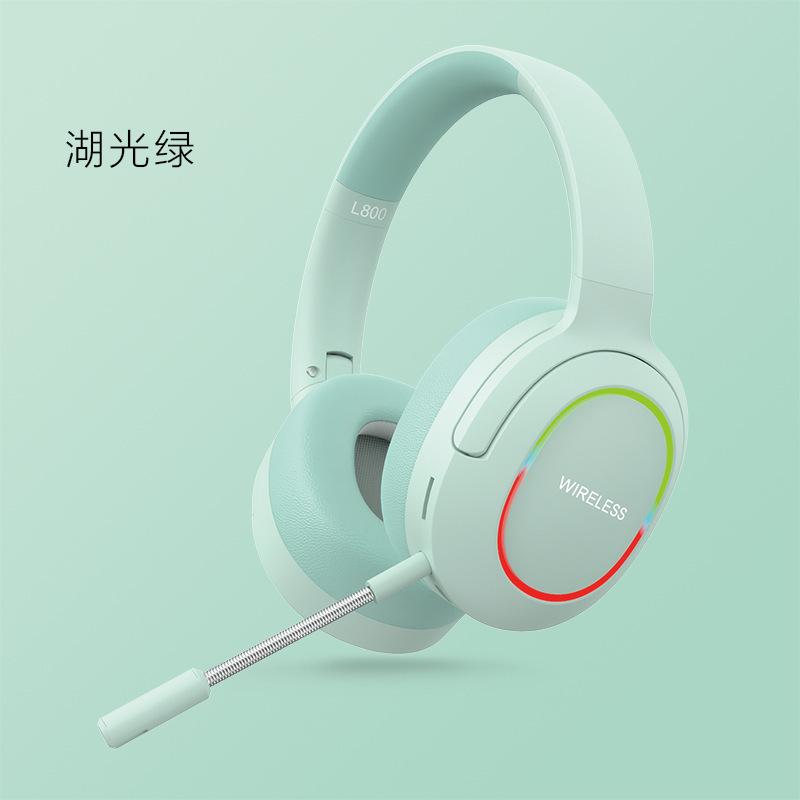 Ưu đãi đặc biệt mới tai nghe bluetooth gắn trên đầu chống ồn loại loa siêu trầm trực tuyến không dây có độ trễ thấp tai nghe trò chơi thể thao điện tử