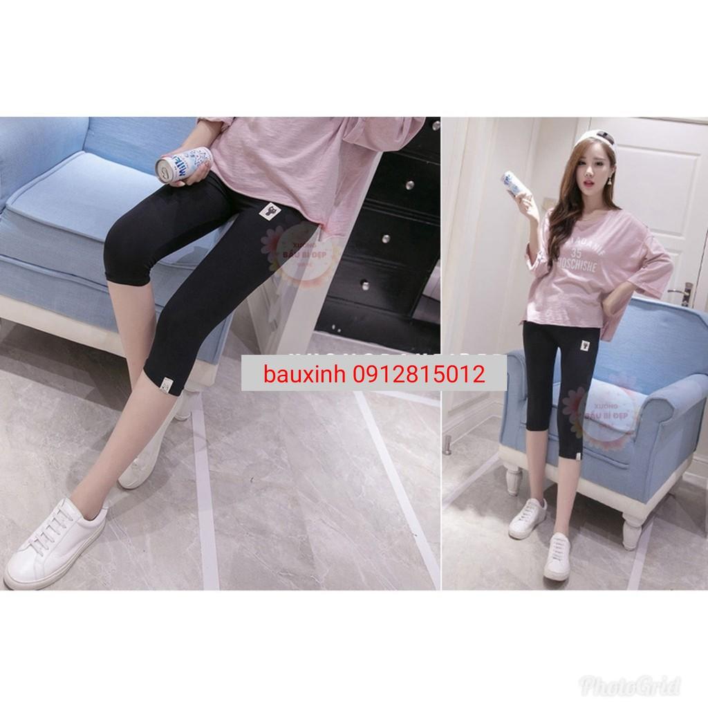 Quần ngố bầu legging quảng châu