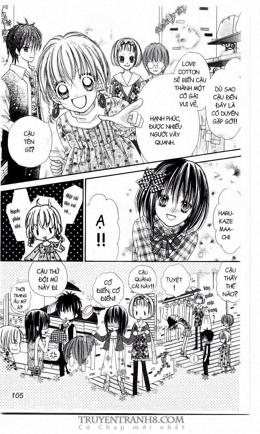 tiệm thời trang, love cotton chapter 16 18