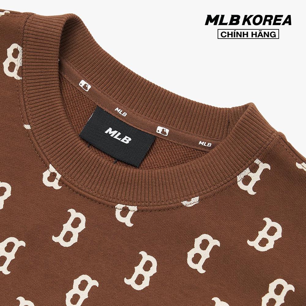 MLB - Áo sweatshirt tay dài phom suông Classic Monogram Allover Overfit 3AMTM0224