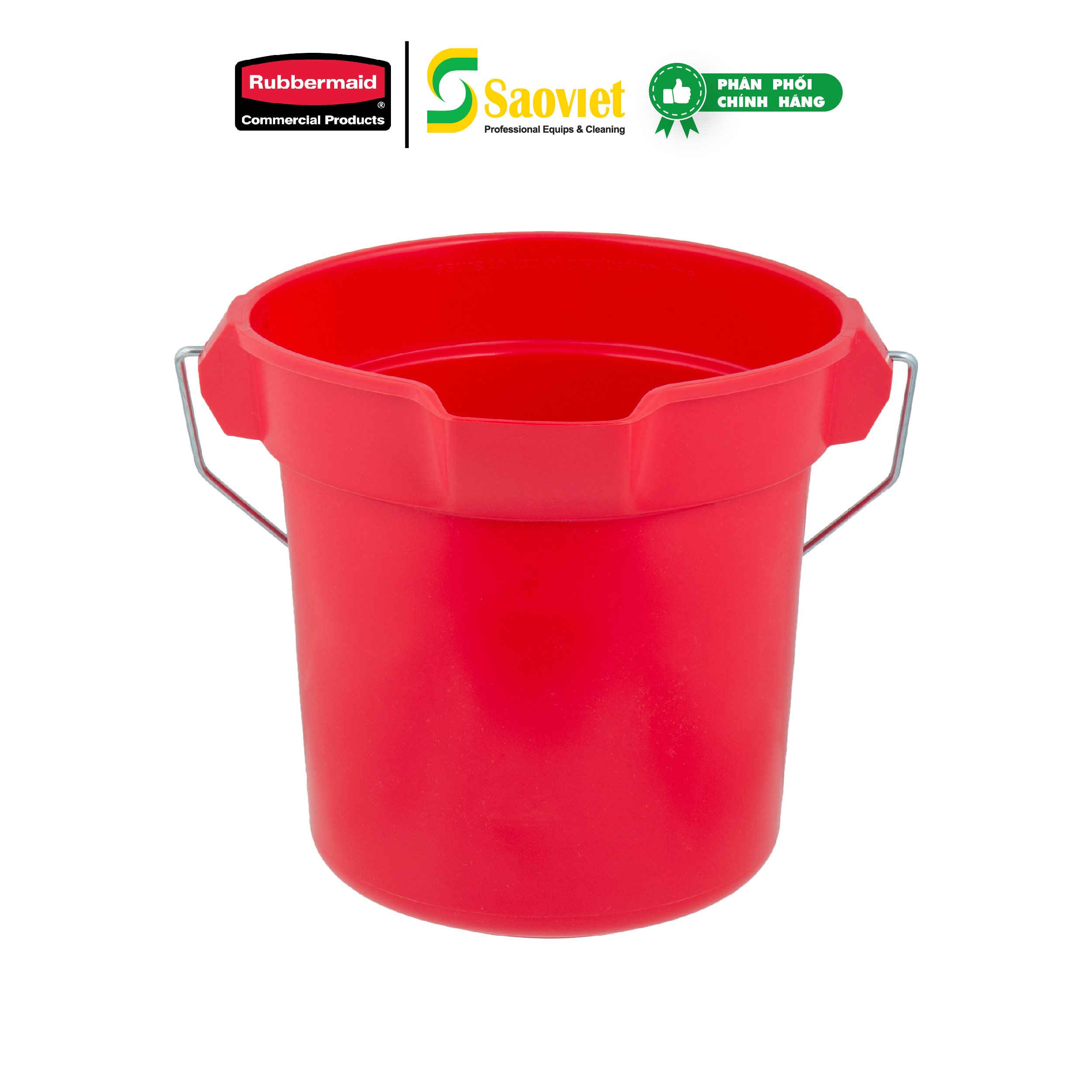 Xô Nhựa Đựng Dụng Cụ Vệ Sinh Dạng Tròn RUBBERMAID- SKU: FG296300/ FG261400 | SAOVIETCO