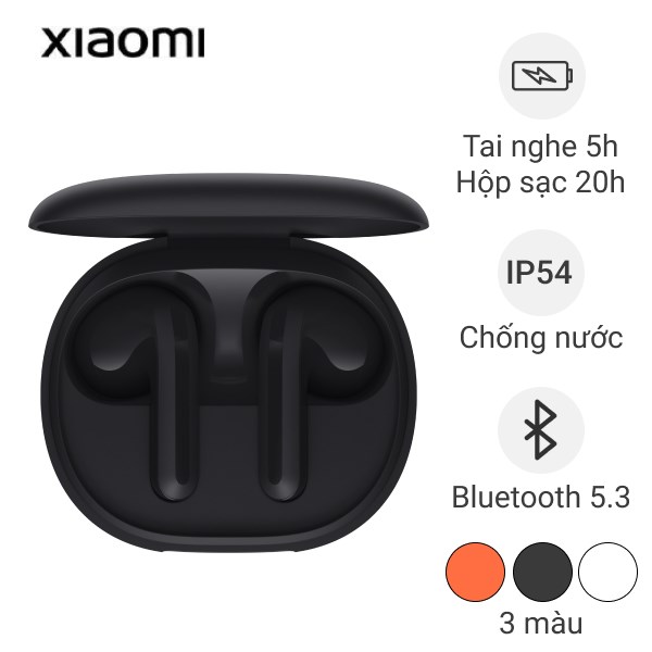 Tai nghe không dây Xiaomi Redmi Buds 4 Lite - Hàng chính hãng - Tai nghe bluetooth Xiaomi Redmi Buds 4 Lite kết nối khoảng cách 10M