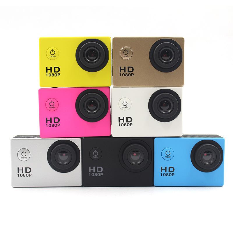 Camera hành động dưới nước không thấm nước video Ghi máy quay phim Sport Cam HD 1080p LENS RET