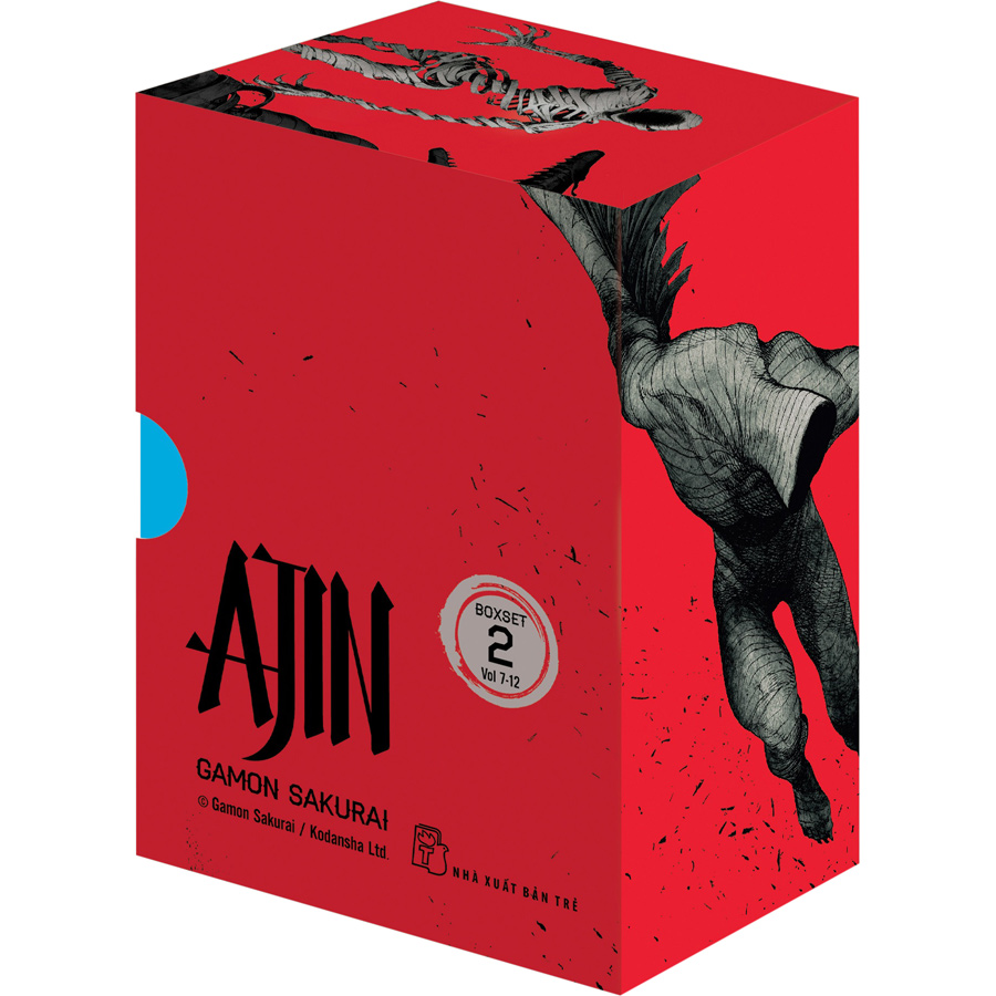 Ajin - Boxset Số 2 (Tập 7 - 12) - Tặng Kèm Bookmark 3D