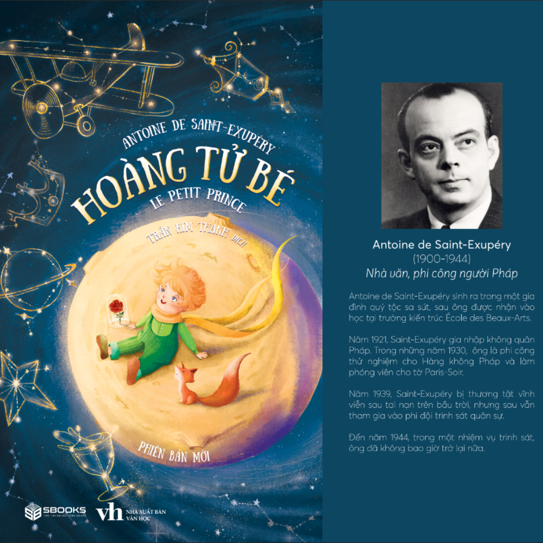 Sách - Hoàng Tử Bé (Antoine de Saint-Exupéry) - Sbooks