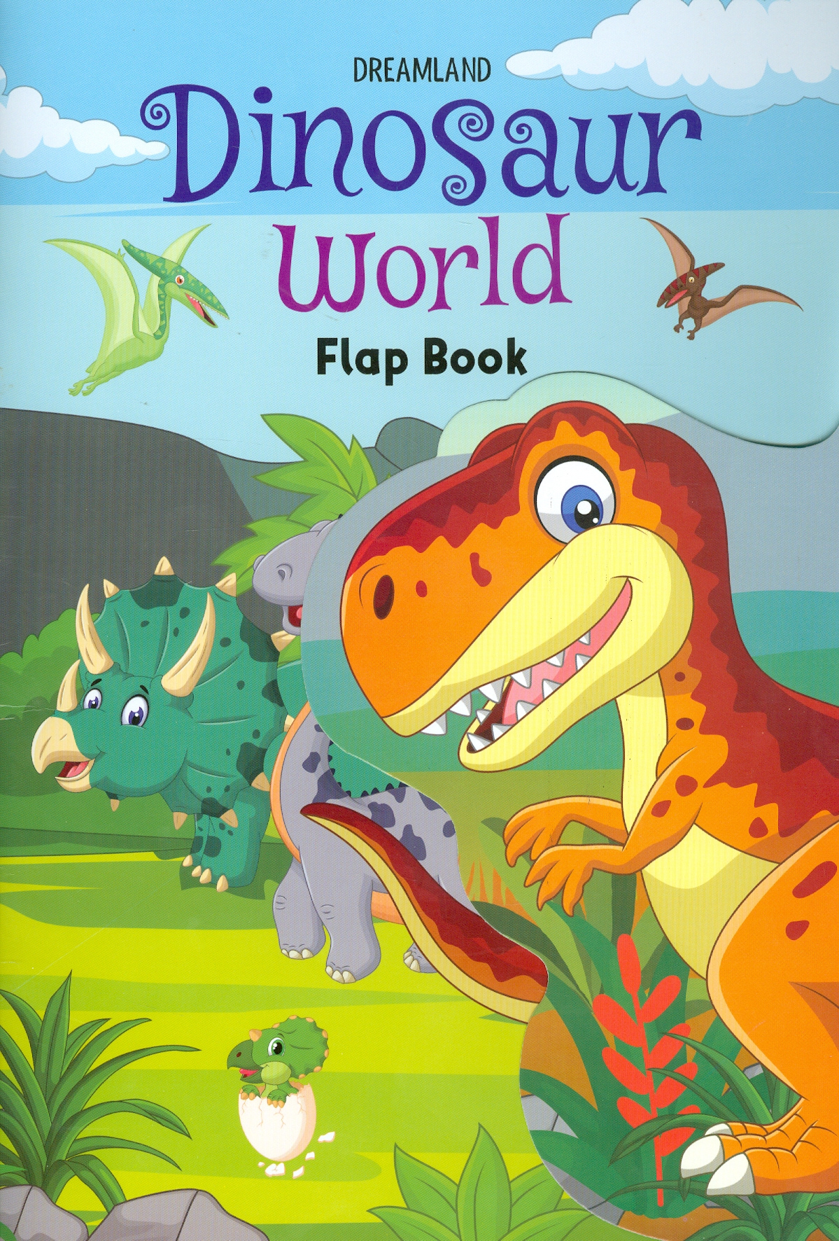 Flap Book - Dinosaur World