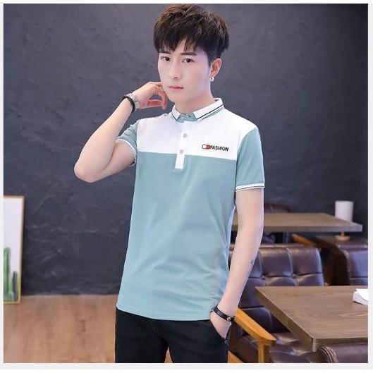 Áo thun polo nam có cổ tay ngắn 4 màu đẹp chất thun cotton 4c thoải mái thoáng mát - ATN29