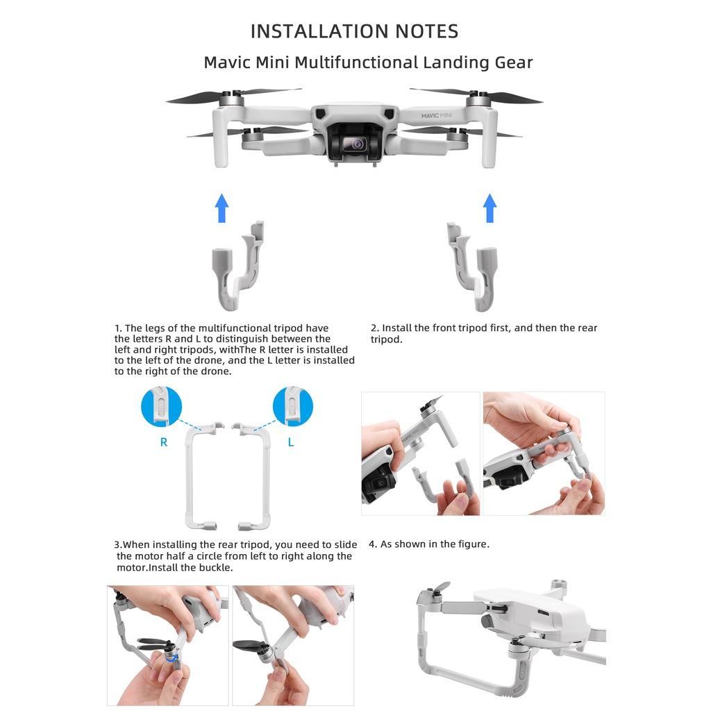 Chân Đáp Hạ Cánh Bảo Vệ Cho DJI mavic mini/mini SE/mini 2
