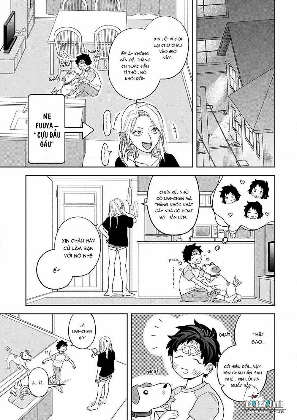 chàng túi giấy đang yêu chapter 13 10