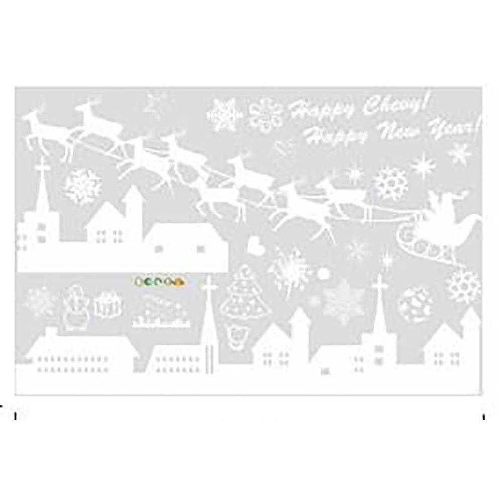 DECAL TRANG TRÍ NOEL 2 MẶT 2021 SỐ 20